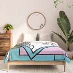 Apollo - Vaporwave - 80s Comforter Gallery Image 3