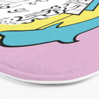 Apollo - Vaporwave - 80s Bath Mat Gallery Image 3