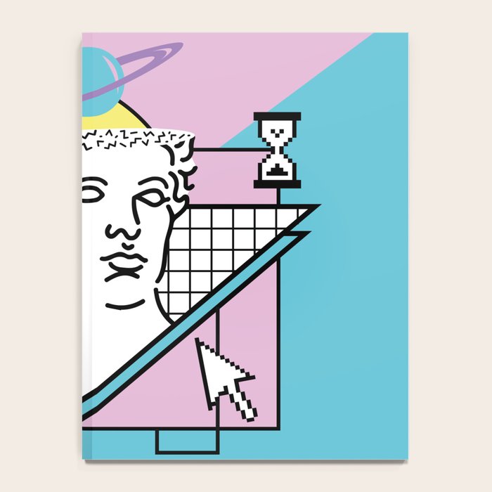 Apollo - Vaporwave - 80s Notebook Gallery Image 4