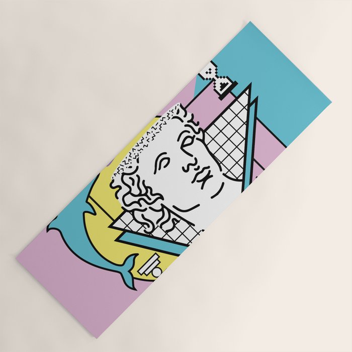 Apollo - Vaporwave - 80s Yoga Mat Gallery Image 1