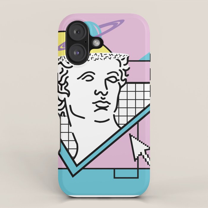 Apollo - Vaporwave - 80s iPhone Case Gallery Image 1