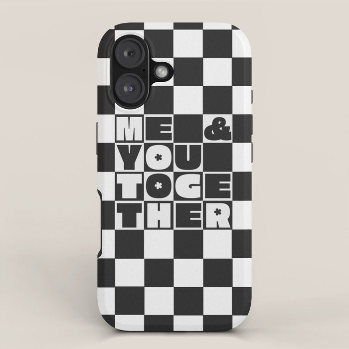 Me & You Together iPhone Case Gallery Image 1