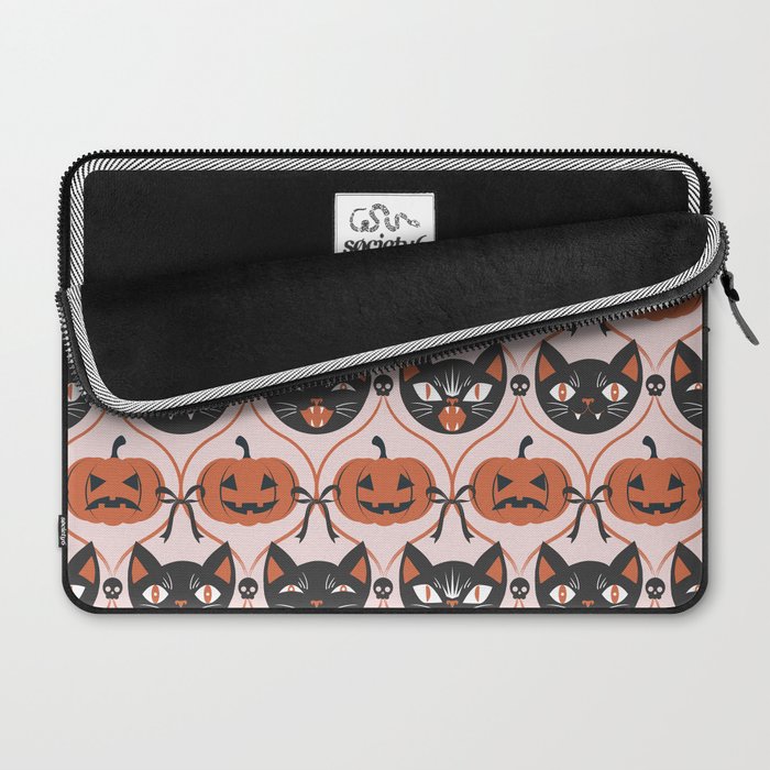 Enchanted Vintage Halloween Laptop Sleeve Gallery Image 2