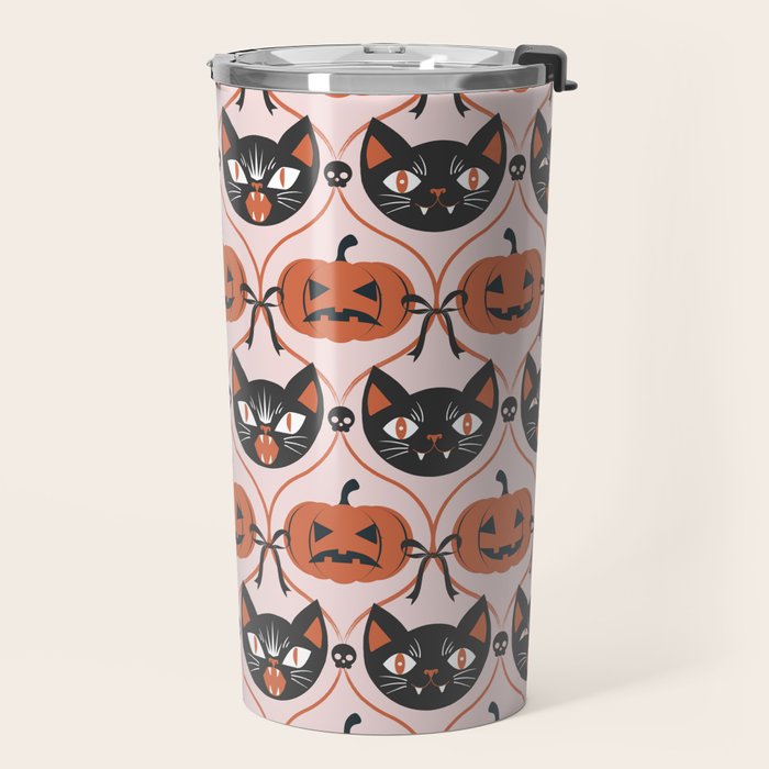 Enchanted Vintage Halloween Travel Mug Gallery Image 2