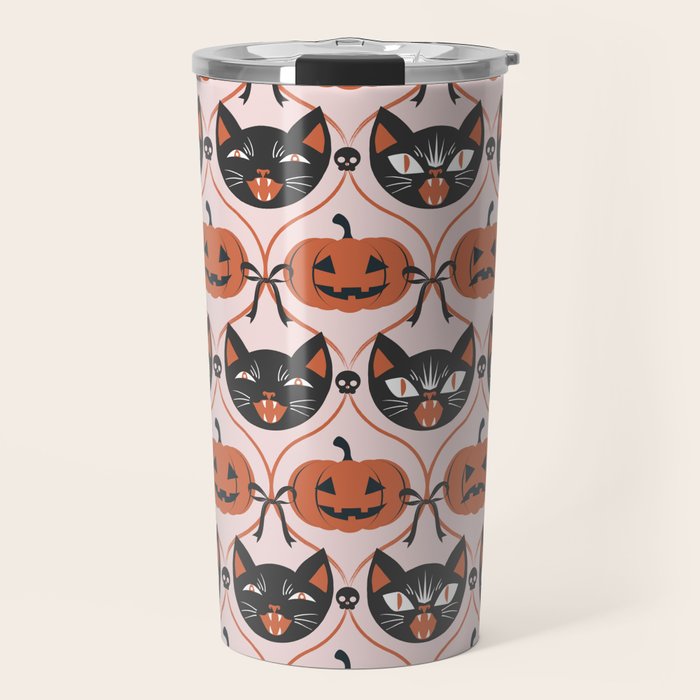 Enchanted Vintage Halloween Travel Mug Gallery Image 1