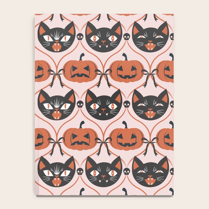 Enchanted Vintage Halloween Notebook Gallery Image 4