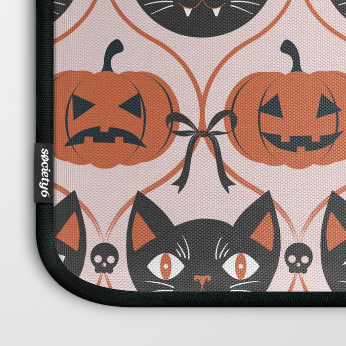 Enchanted Vintage Halloween Laptop Sleeve Gallery Image 3