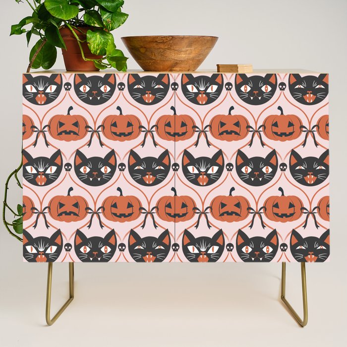 Enchanted Vintage Halloween Credenza Gallery Image 1
