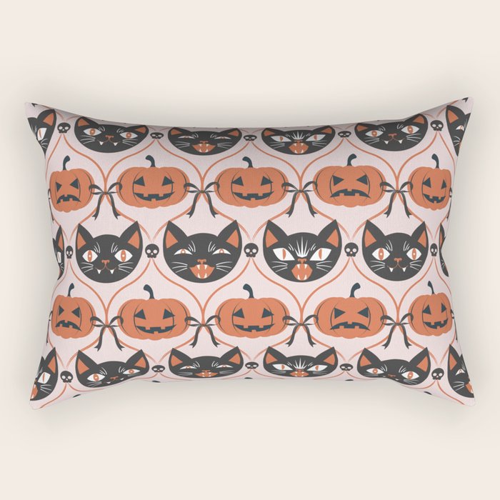 Enchanted Vintage Halloween Rectangular Pillow Gallery Image 2