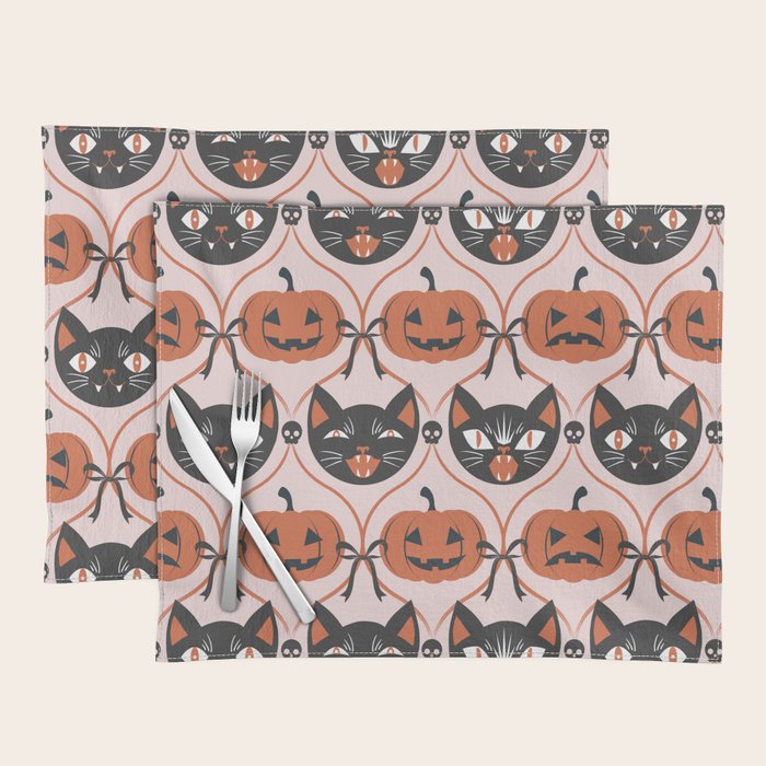 Enchanted Vintage Halloween Placemat Gallery Image 1
