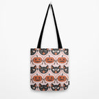 Enchanted Vintage Halloween Tote Bag Gallery Image 2