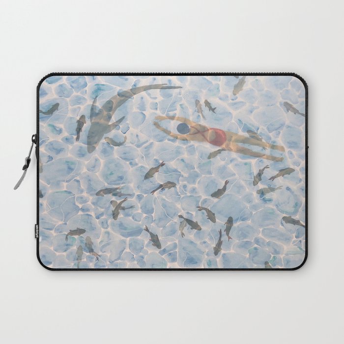 Swimming Laptop Sleeve Gallery Image 1