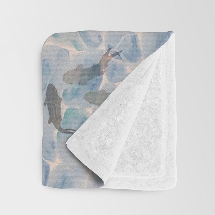 Swimming Throw Blanket Gallery Image 3