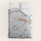 Swimming Duvet Cover Gallery Image 6