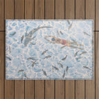 Swimming Outdoor Rug Gallery Image 1