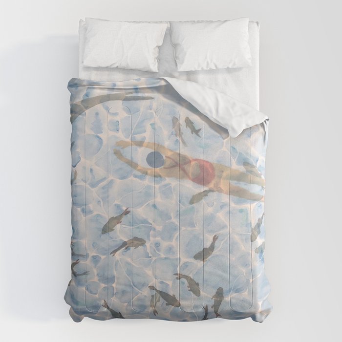 Swimming Comforter Gallery Image 6