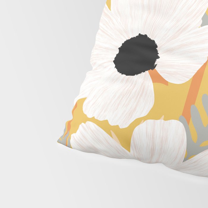 White Daisies Pillow Sham Gallery Image 4