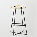 White Daisies Stool Gallery Image 1