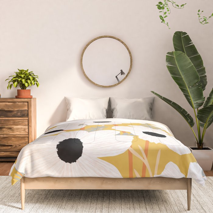 White Daisies Comforter Gallery Image 3