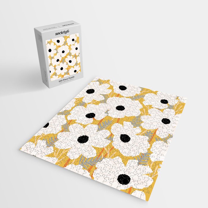 White Daisies Jigsaw Puzzle Gallery Image 2