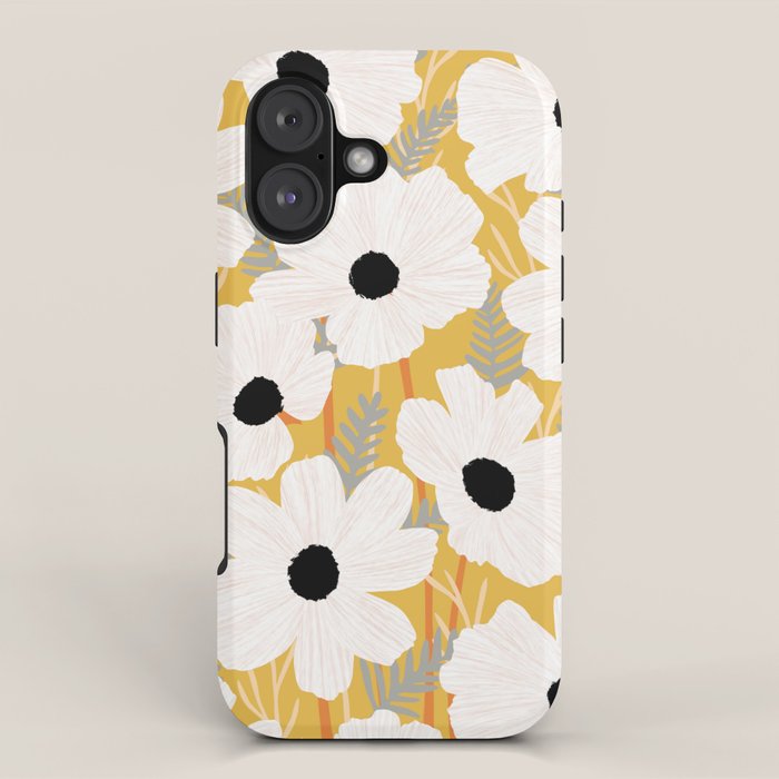 White Daisies iPhone Case Gallery Image 1