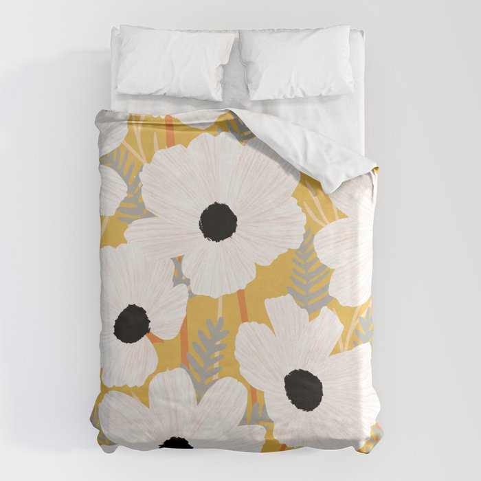White Daisies Duvet Cover Gallery Image 6