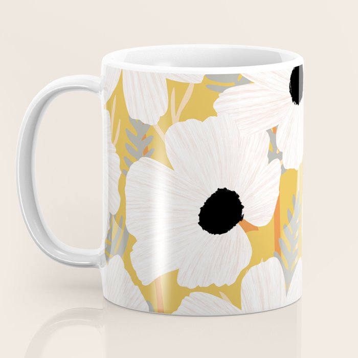 White Daisies Coffee Mug Gallery Image 3
