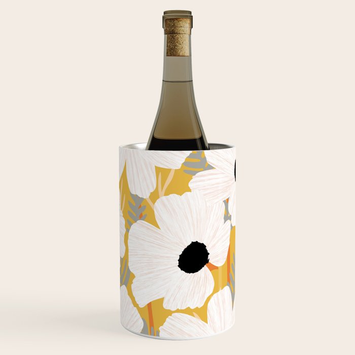 White Daisies Wine Chiller Gallery Image 2