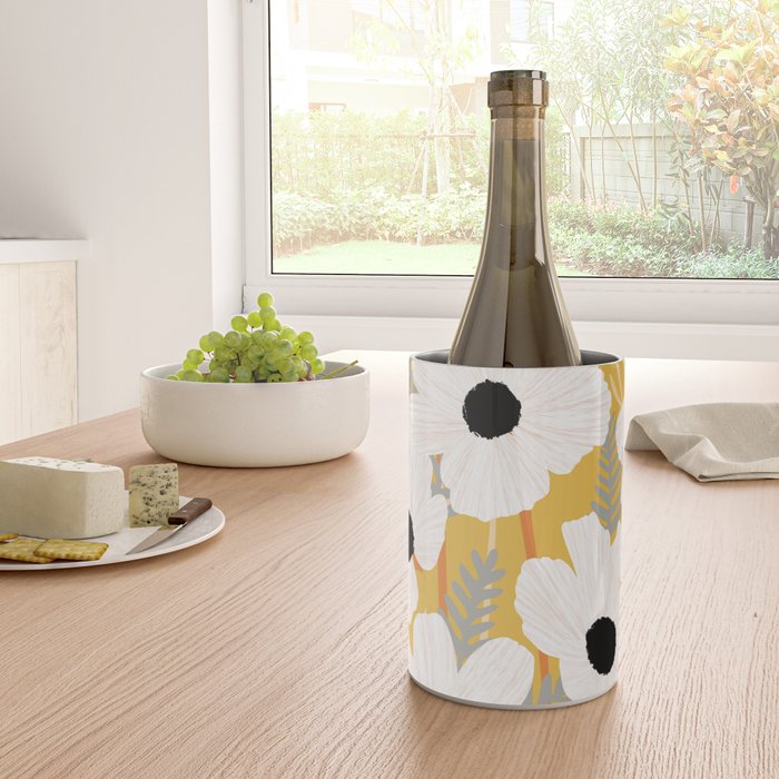 White Daisies Wine Chiller Gallery Image 4