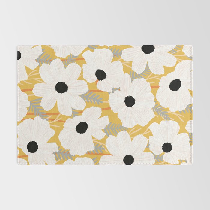 White Daisies Rug Gallery Image 2