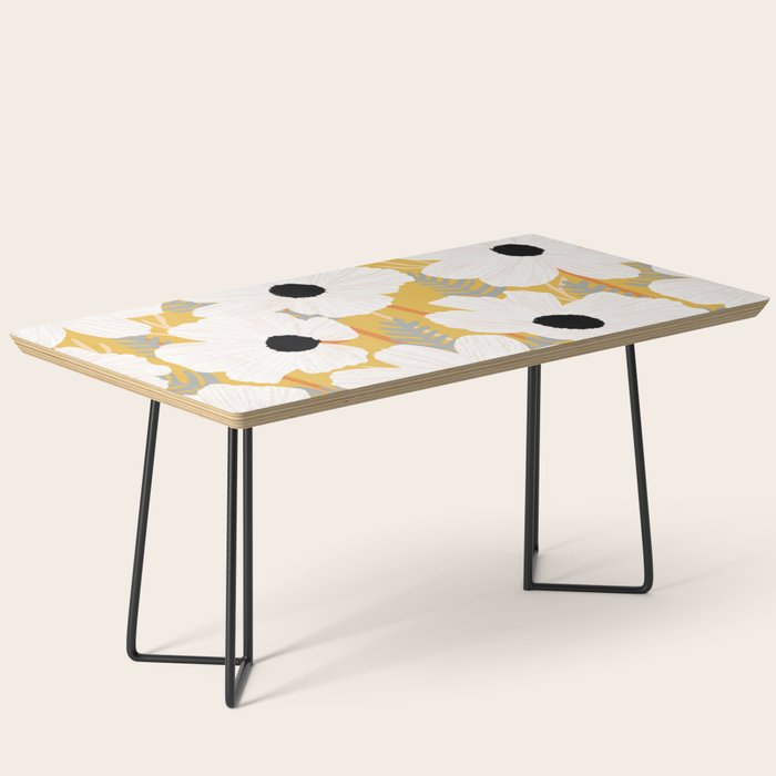 White Daisies Coffee Table Gallery Image 1