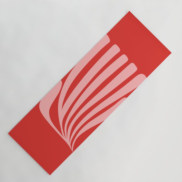 Coral Leaf: Paper Cutouts Matisse Edition Yoga Mat Gallery Image 1