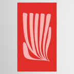 Coral Leaf: Paper Cutouts Matisse Edition Tablecloth Gallery Image 2
