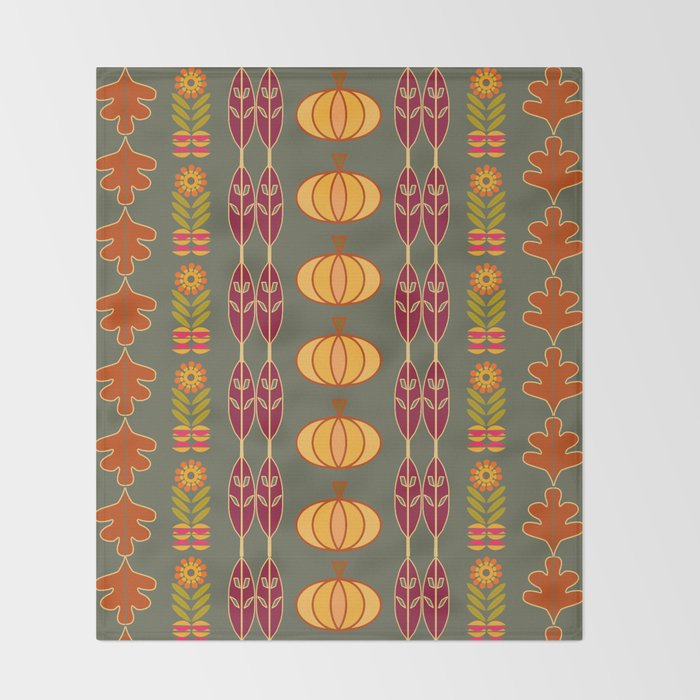 Cozy Fall Throw Blanket Gallery Image 2