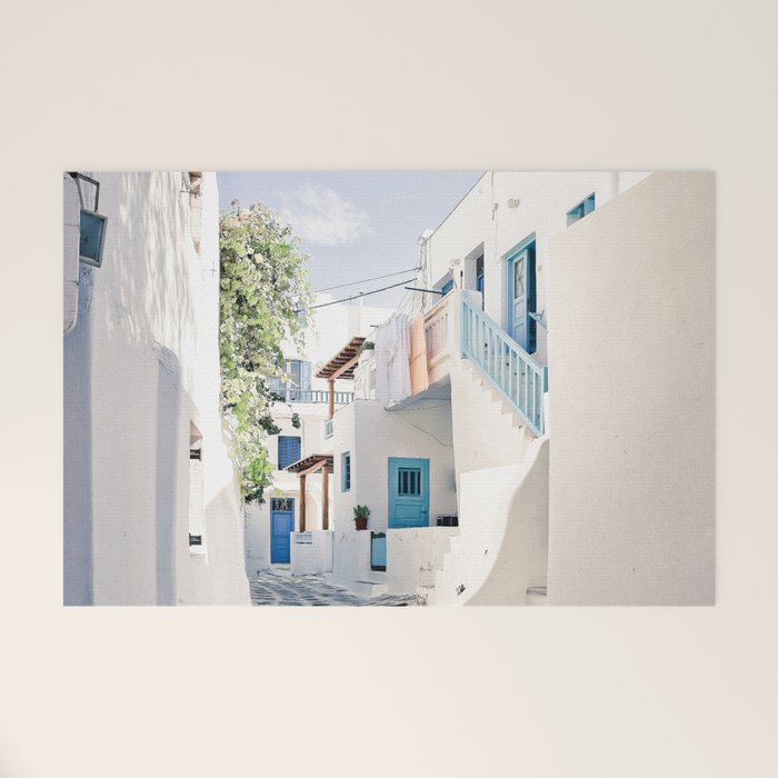 Mykonos Greece Welcome Mat Gallery Image 1