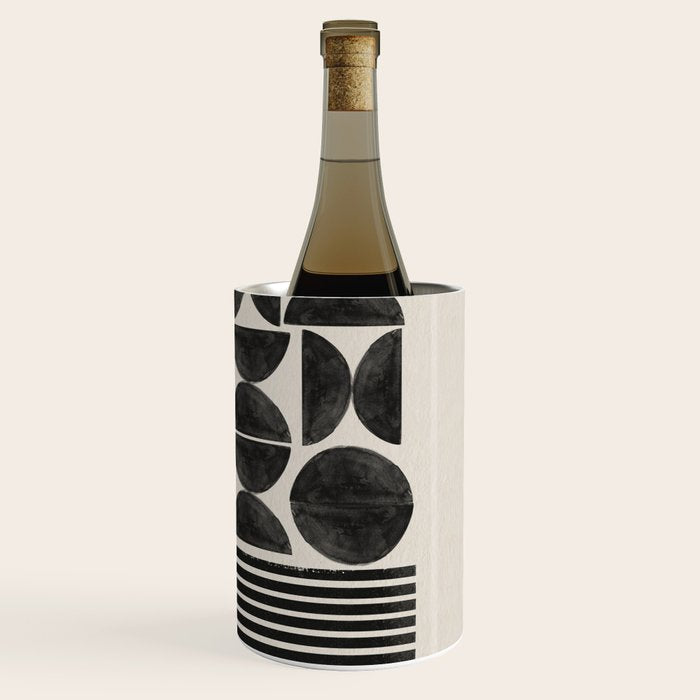 Woodblock Art, Warm Tone Wine Chiller Gallery Image 3