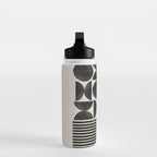 Woodblock Art, Warm Tone Water Bottle Gallery Image 3