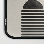 Woodblock Art, Warm Tone Laptop Sleeve Gallery Image 3