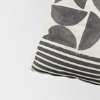 Woodblock Art, Warm Tone Pillow Sham Gallery Image 4