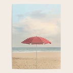 Umbrella - California Travel Photography Print - Beach Poster Gallery Image 4