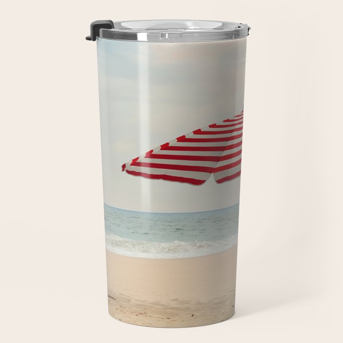 Umbrella - California Travel Photography Print - Beach Travel Mug Gallery Image 3