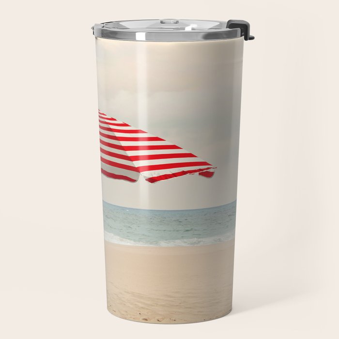 Umbrella - California Travel Photography Print - Beach Travel Mug Gallery Image 2