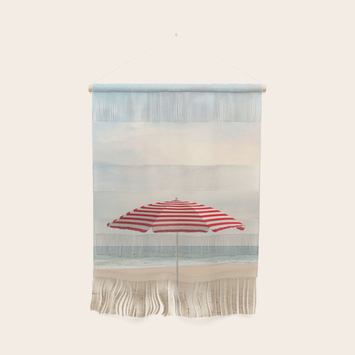 Umbrella - California Travel Photography Print - Beach Wall Hanging Gallery Image 1