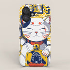 Mecha Manekineko iPhone Case Gallery Image 1