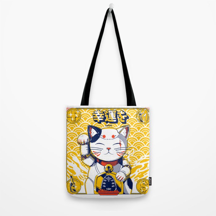 Mecha Manekineko Tote Bag Gallery Image 2