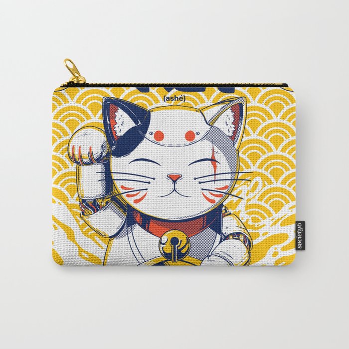 Mecha Manekineko Carry All Pouch Gallery Image 1
