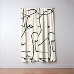 Abstract line art 36 Window Curtain Gallery Image 3