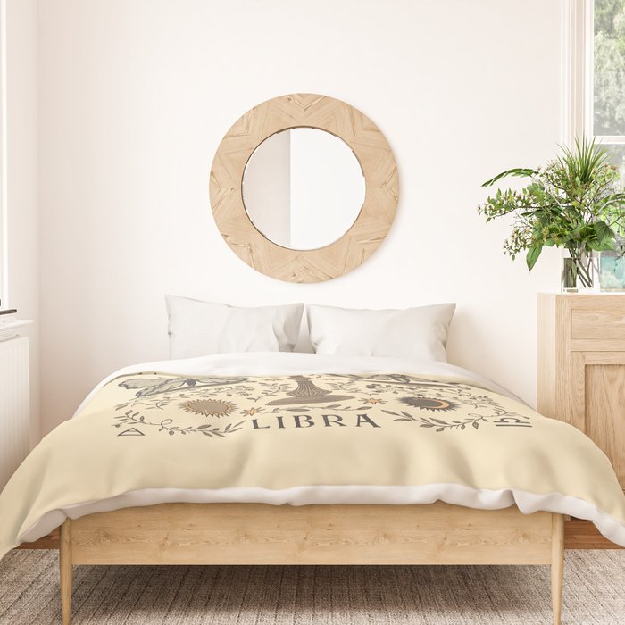 Libra, The Scales Duvet Cover Gallery Image 3