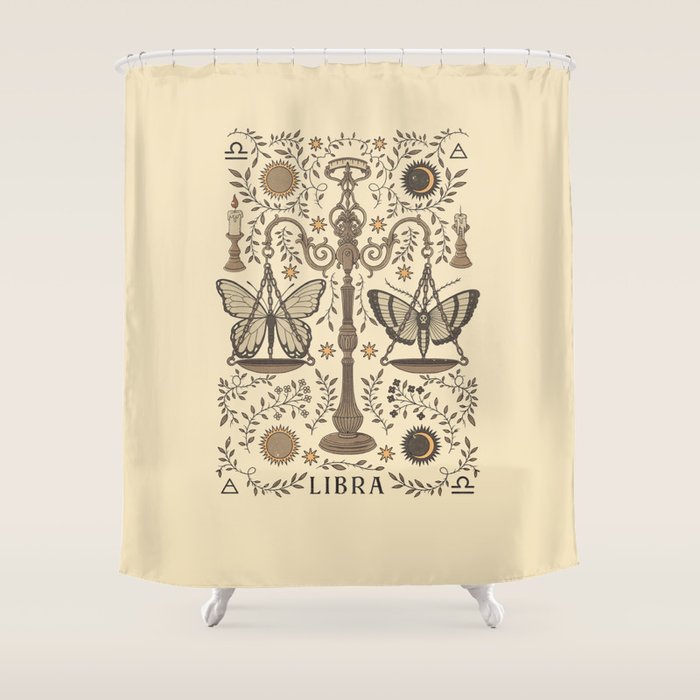 Libra, The Scales Shower Curtain Gallery Image 1