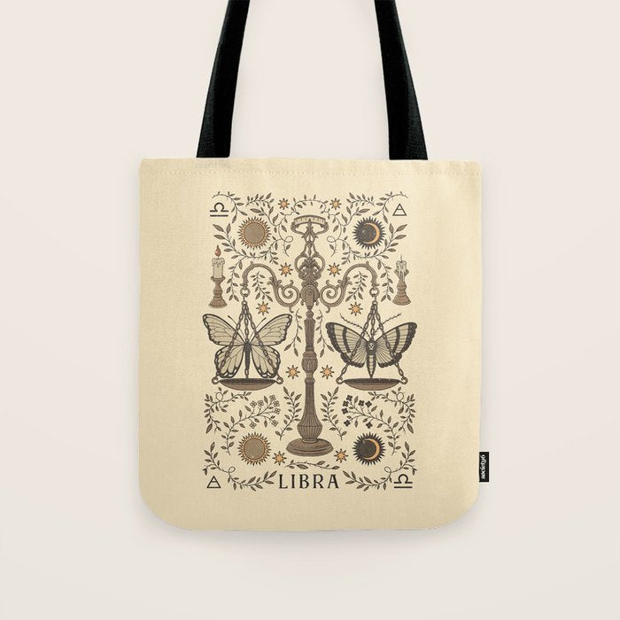 Libra, The Scales Tote Bag Gallery Image 1